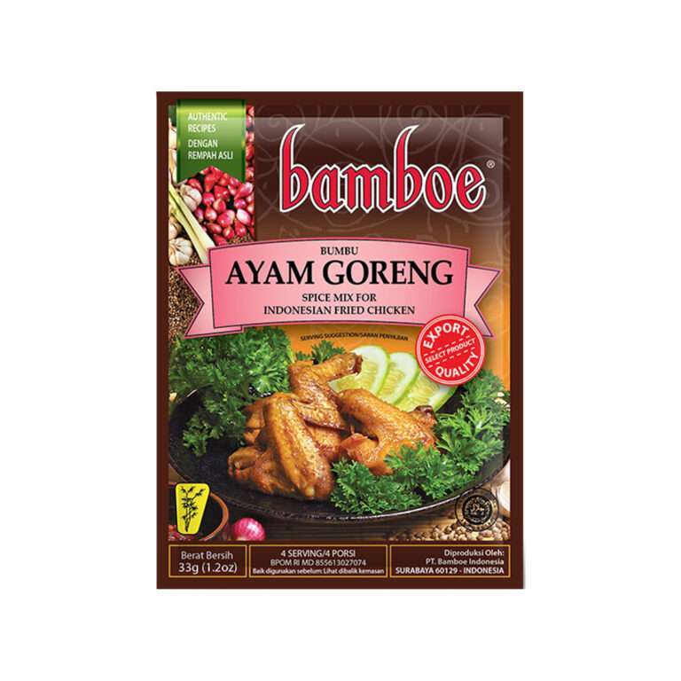 Bamboe Ayam Goreng / Indonesian Fried Chicken Seasoning - Sedap Food Group