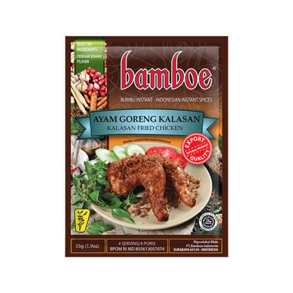 Bamboe Ayam Goreng Kalasan / Kalasan Fried Chicken Seasoning - Indonesian instant seasoning - Sedap Food Group