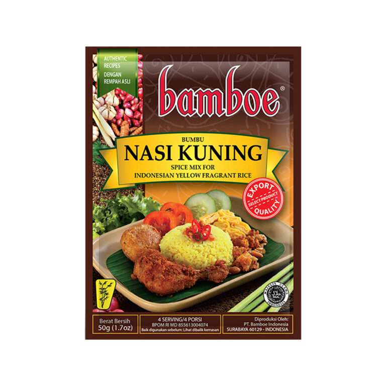 Bamboe Nasi Kuning / Indonesian yellow rice seasoning - Indonesian seasoning - Sedap Food Group