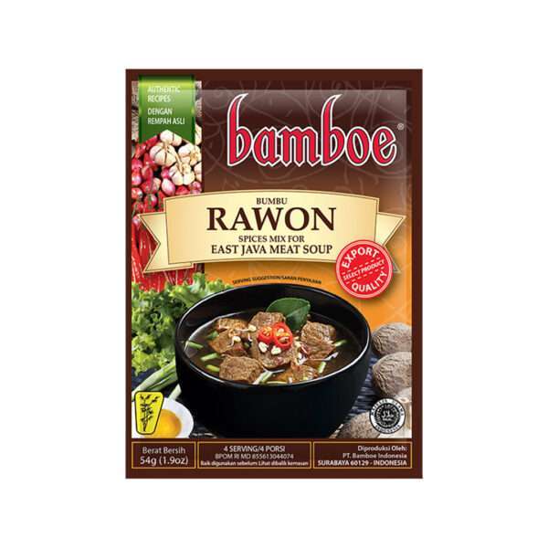 Bamboe Rawon - Indonesian instant seasoning - Sedap Food Group