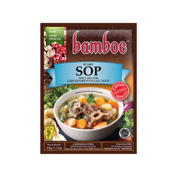 Bamboe Sop / Indonesian Soup Seasoning - Indonesian instant seasoning - Sedap Food Group