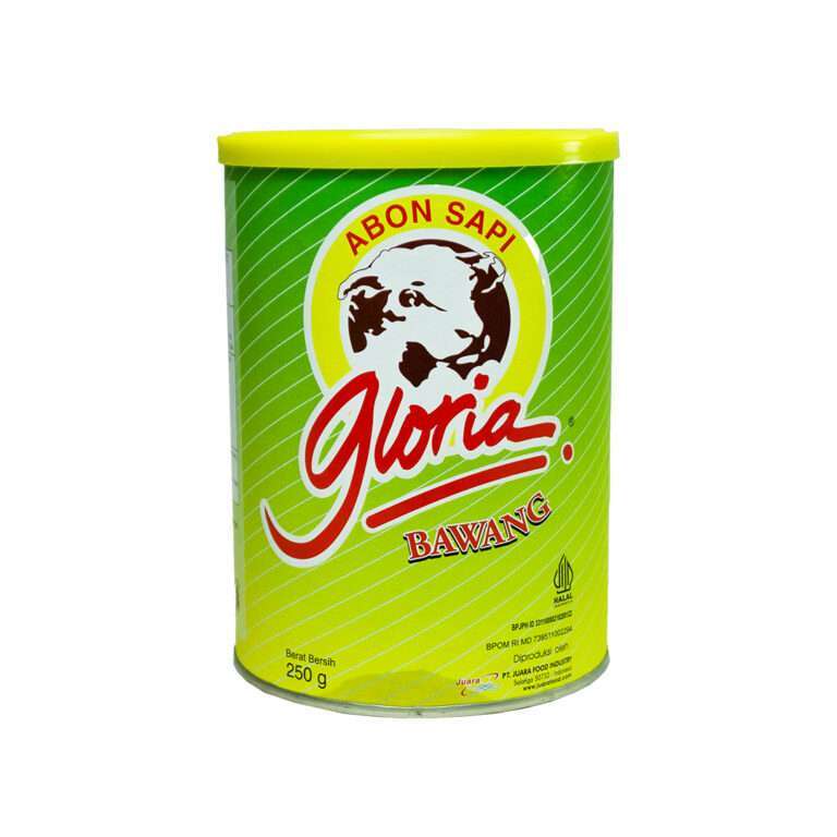 Gloria Abon Sapi Onion 250gr - Gloria Abon Sapi Bawang - Sedap Food Group