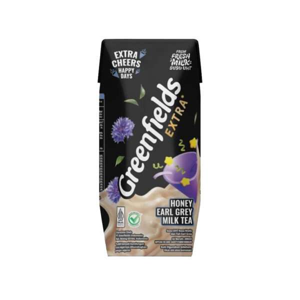 Greenfields Extra UHT Honey Earl Grey - Indonesian beverage - Sedap Food Group