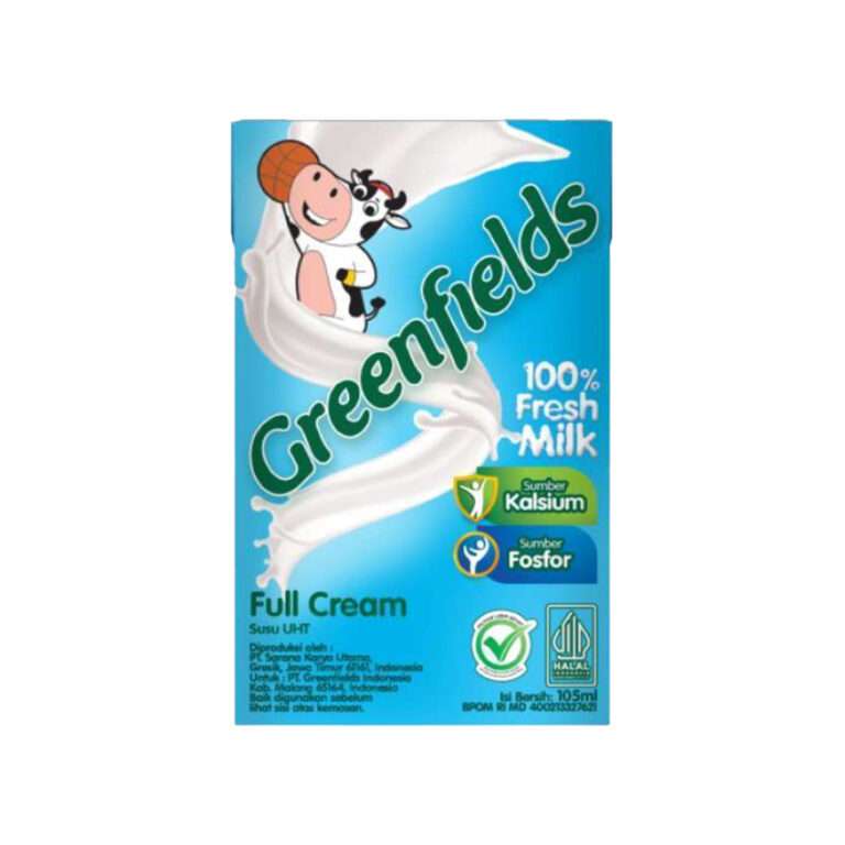 Greenfields UHT Full Cream 105ml - Indonesian beverage - Sedap Food Group