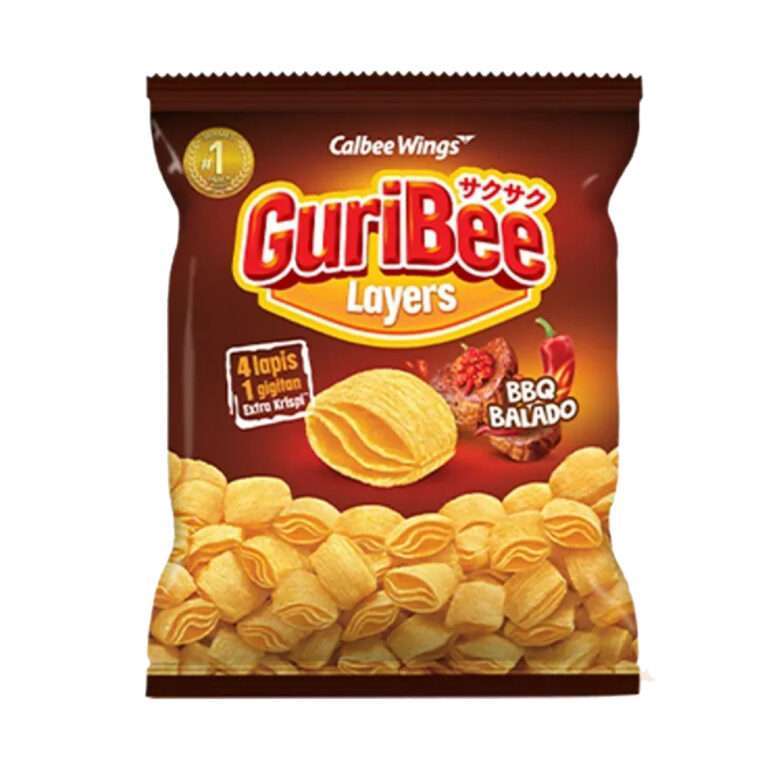 Guribee Layers BBQ Balado - Indonesian snack - Sedap Food Group