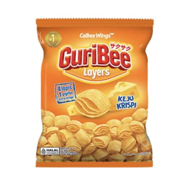 Guribee Layers Keju Krispy - Indonesian snack - Sedap Food Group