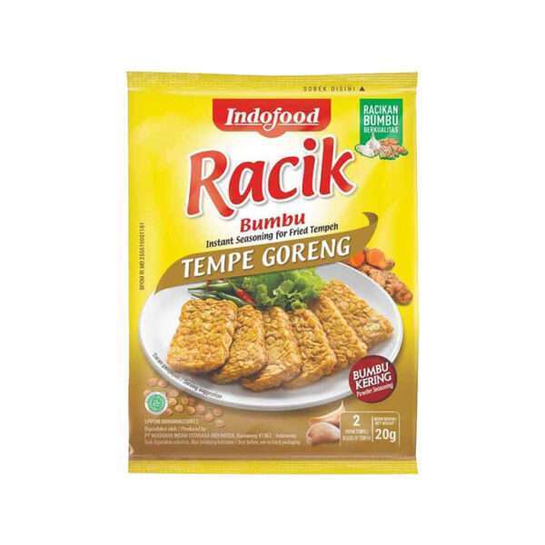 Indofood Bumbu Racik Tempe Goreng 20g - Indonesian instant seasoning - Sedap Food Group