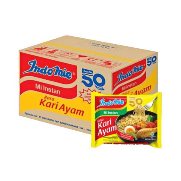 Indomie Chicken Curry Flavour / Indomie Kari Ayam - Instant noodles - Sedap Food Group