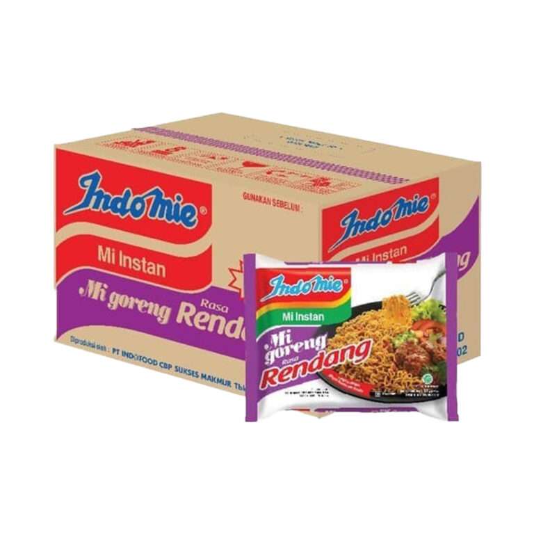 Indomie Fried Noodle Rendang Flavour / Indomie Mie Goreng Rendang - Indonesian noodles - Sedap Food Group