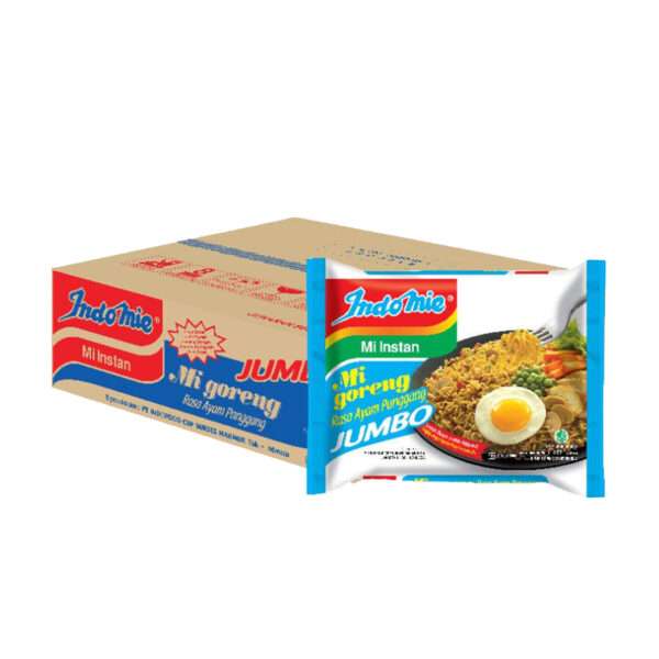 Indomie Fried Noodle Roasted Chicken Jumbo / Indomie Mie Goreng Ayam Panggang Jumbo - Indonesian noodles - Sedap Food Group