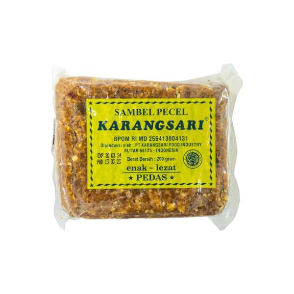 Karangsari Sambel Pecel Pedas Sedang - Indonesian instant seasoning - Sedap Food Group