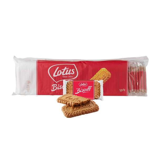 Lotus Biscoff Biscuit (50pcs) - Sedap Food Group