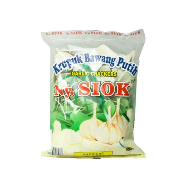 Ny Siok Bawang Putih - Kerupuk Bawang Putih - Indonesian crackers - Garlic Crackers