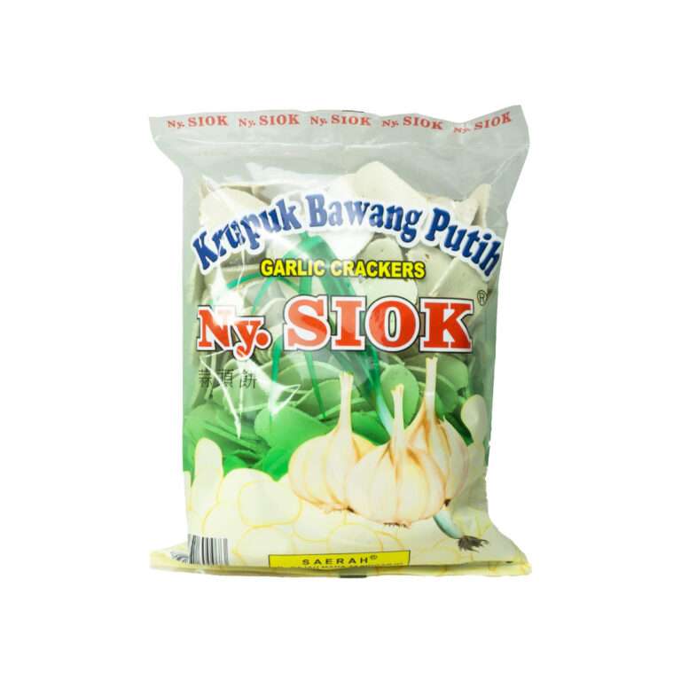 Ny Siok Bawang Putih - Kerupuk Bawang Putih - Indonesian crackers - Garlic Crackers