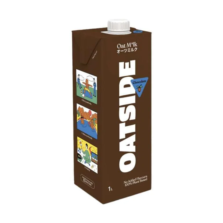 Oatside Chocolate 1L - Oatmilk - Indonesian beverage - Sedap Food Group