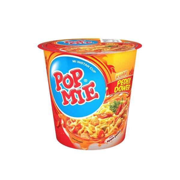 Pop Mie Dower Ayam Pedas Flavour - Indonesian noodles - Sedap Food Group