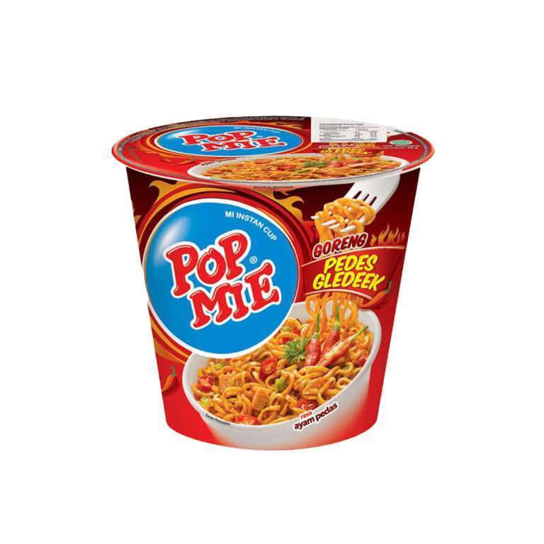 Pop Mie Goreng Pedes Gledeek - Indonesian noodles - Sedap Food Group