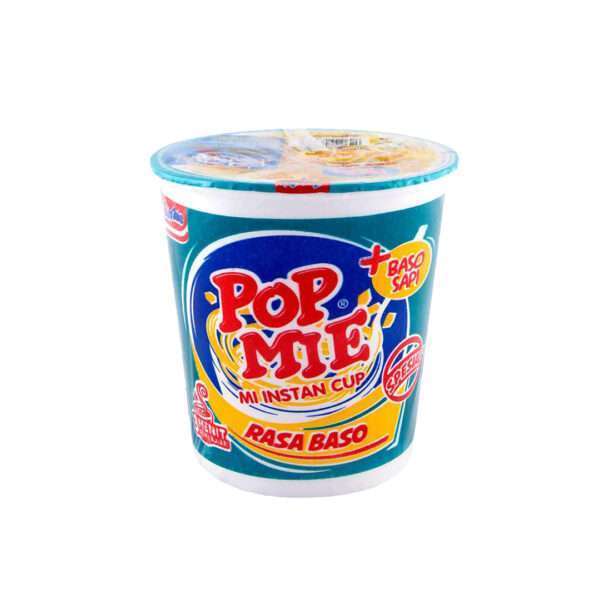 Pop Mie Baso / Pop Mie Meatball Flavour - Indonesian noodles - Sedap Food Group