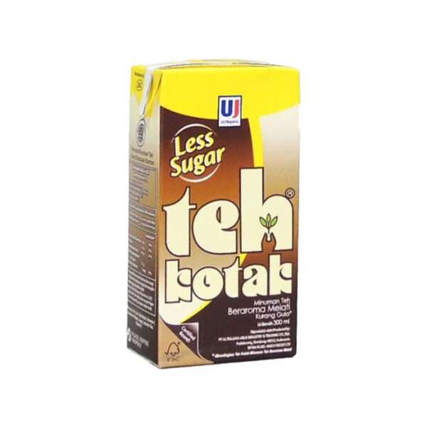 Teh Kotak Jasmine Tea Less sugar 300ml - Indonesian beverage - Sedap Food Group