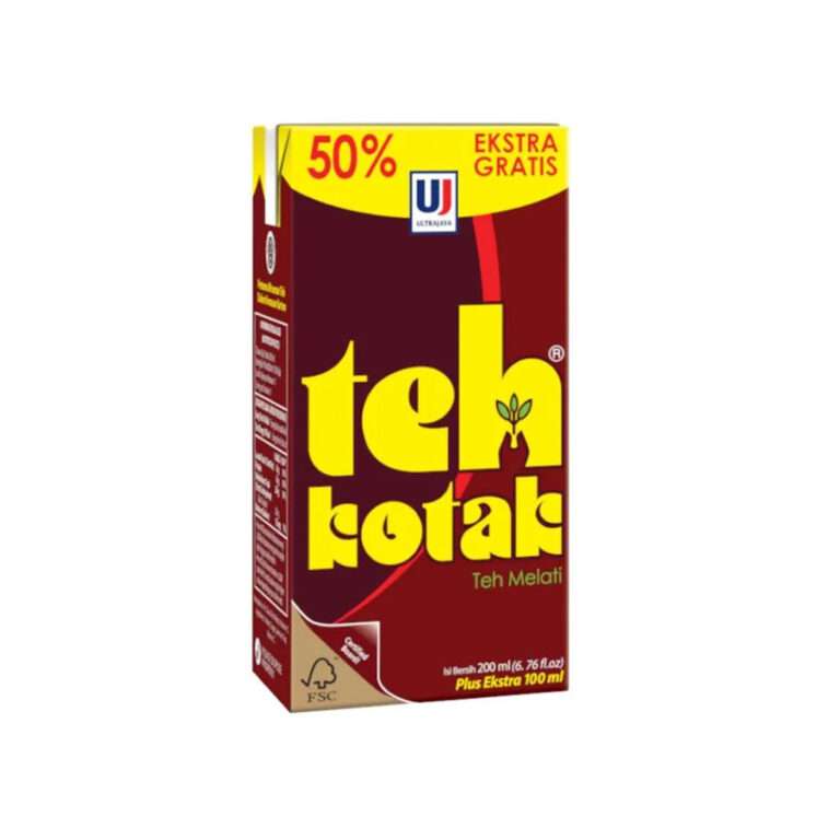 Teh Kotak Jasmine Tea Original 300ml - Indonesian beverage - Sedap Food Group