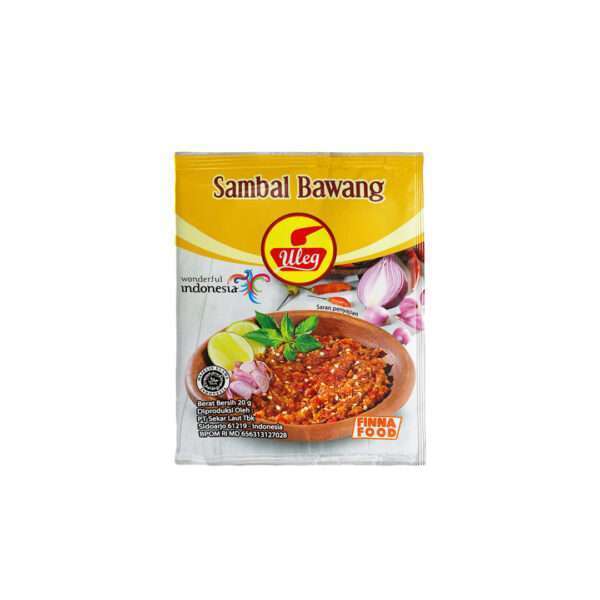 Uleg Sambal Bawang (Shallot Chili Sauce) - Indonesian sambal - Sedap Food Group