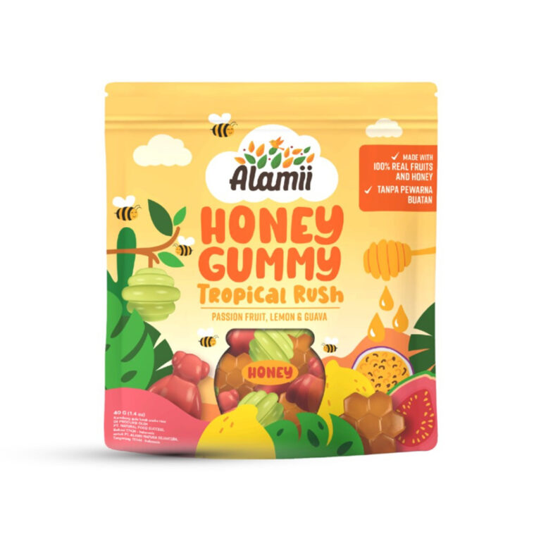 Alamii Honey Gummy Tropical Rush 40gr - Sedap Food Group