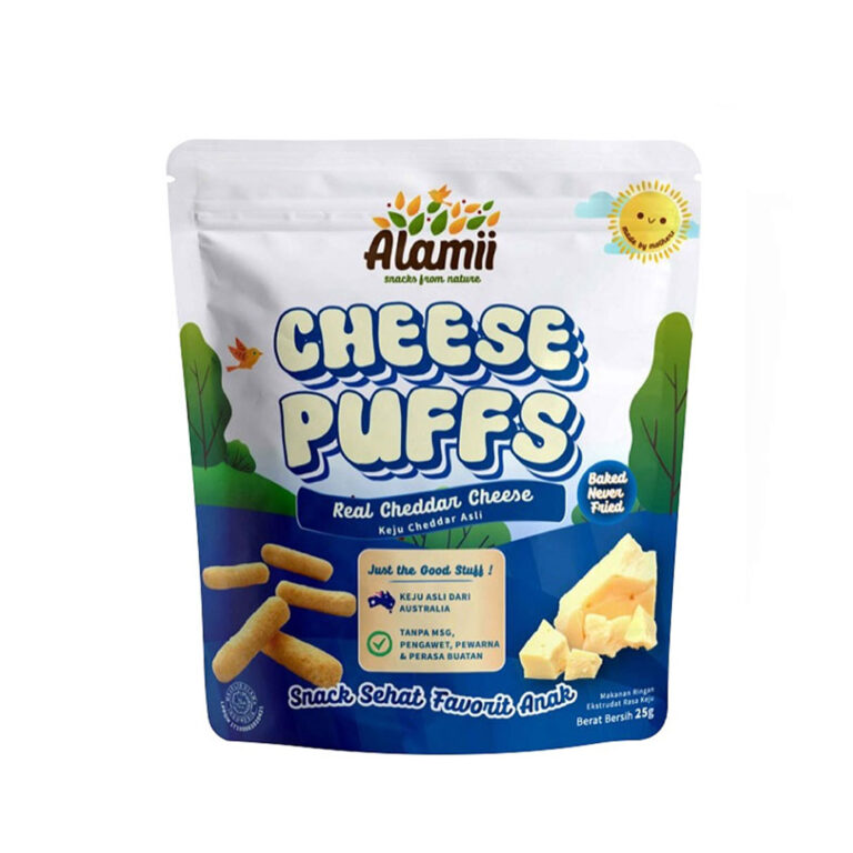 Alamii Cheese Puffs 25gr - Sedap Food Group