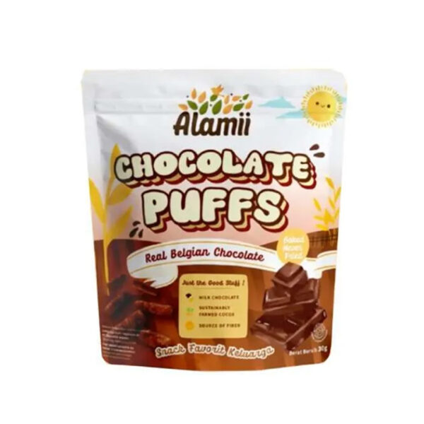 Alamii Chocolate Puffs 25gr - Sedap Food Group