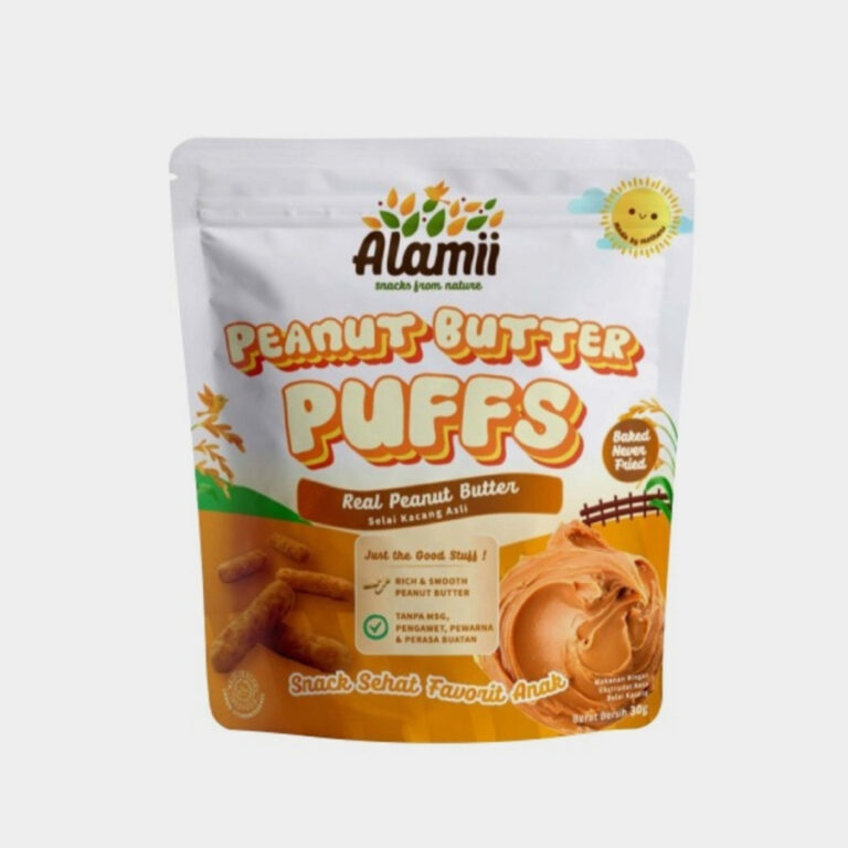 Alamii Peanut Butter Puffs 25gr - Sedap Food Group