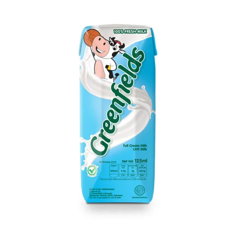 Greenfields UHT Full Cream 125ml - Sedap Food Group