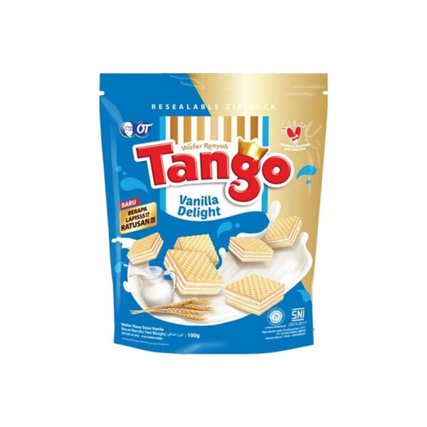 Tango Wafer Vanilla 100gr - Sedap Food Group