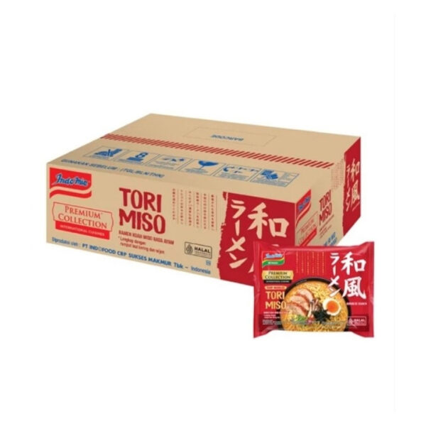 Indomie Premium Collection Tori Miso 86gr Box - Sedap Food Group