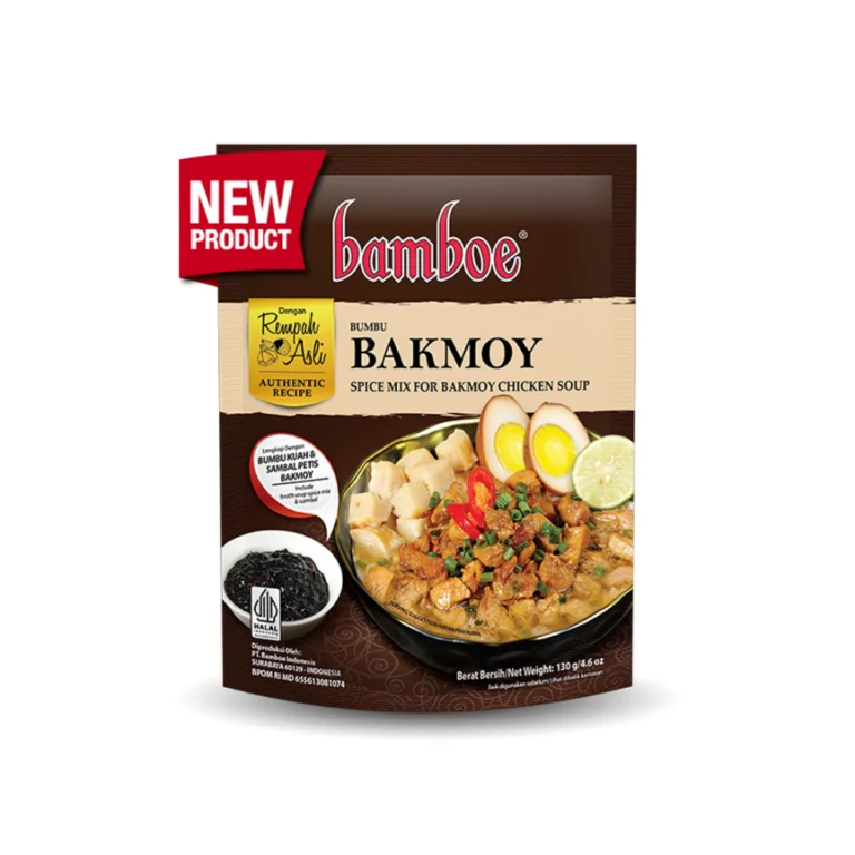Bamboe Premium Bakmoy Chicken Soup 130gr - Sedap Food Group