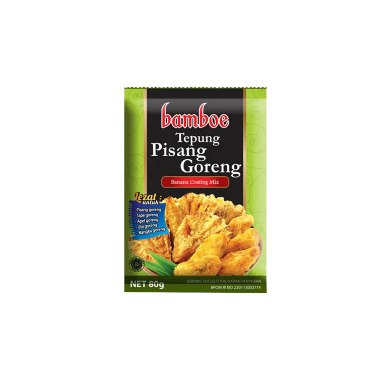 Bamboe Fried Banana Coating Mix 80gr - Sedap Food Group