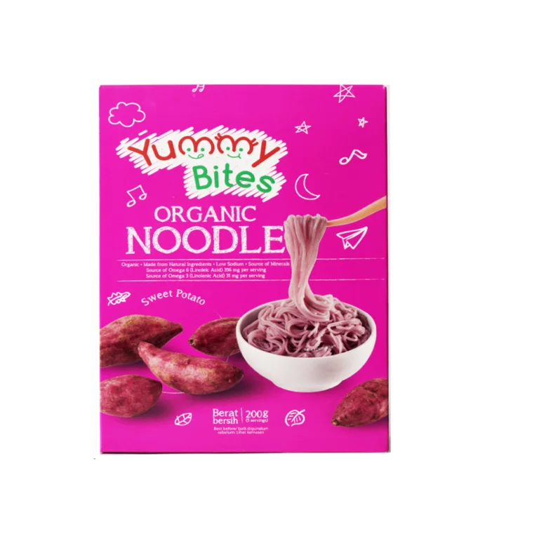 Yummy Bites Organic Noodle Sweet 200gr